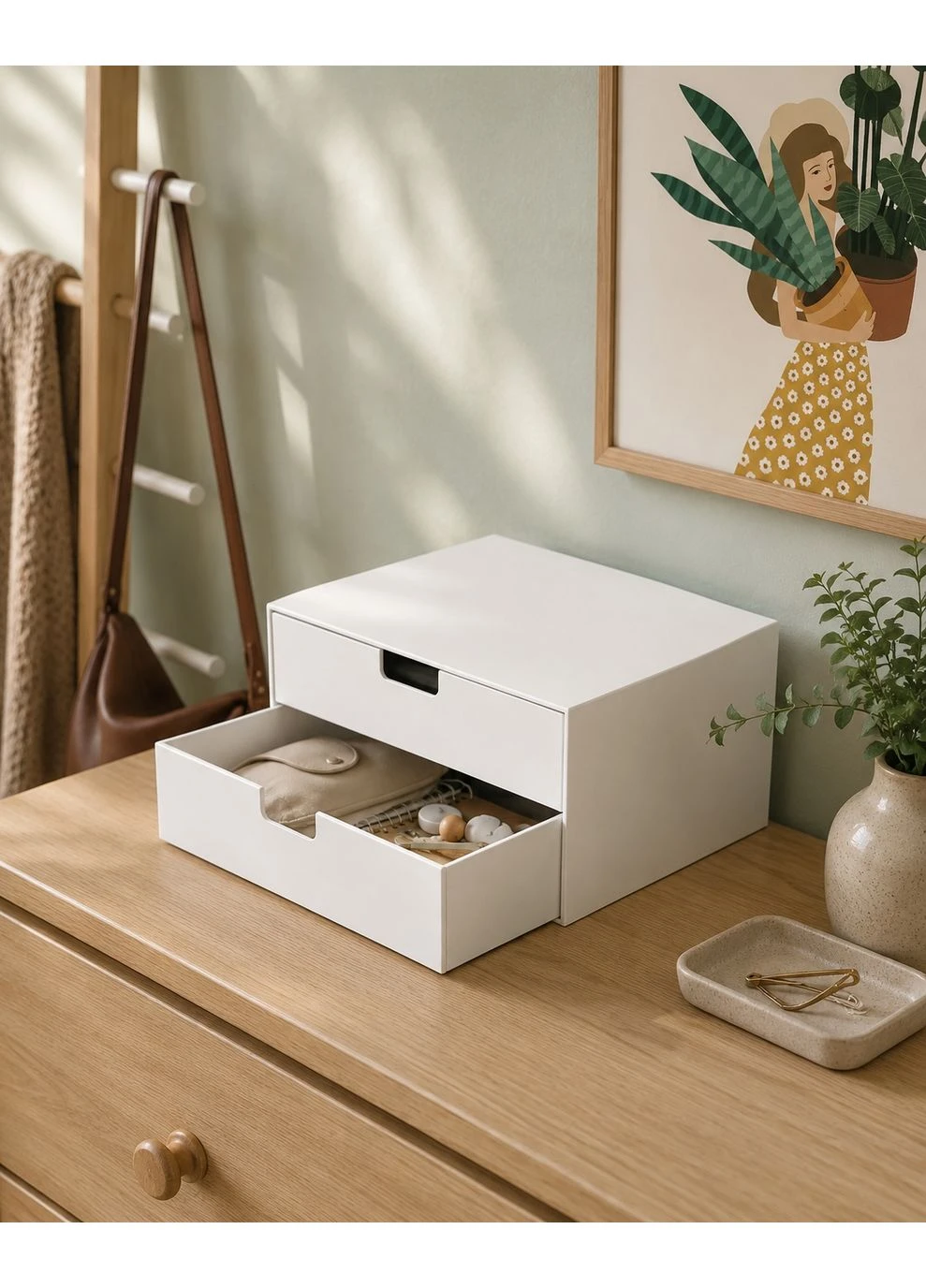 Міні -комод -ящики 2 ящики ІКЕА IKEA (398630327)