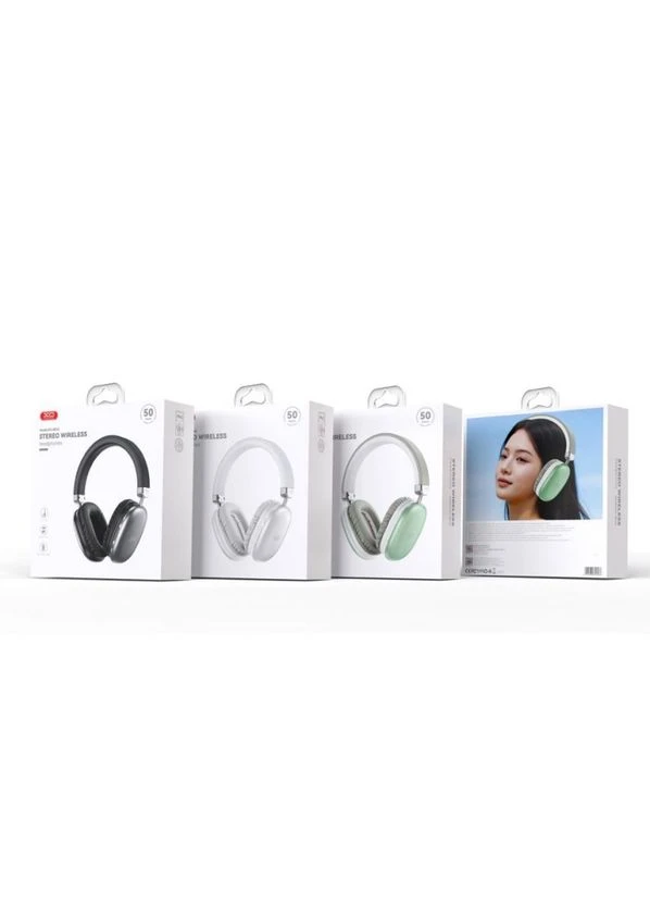 Навушники Bluetooth XO шкірозамінник 40мм чорні No Brand (386711156)