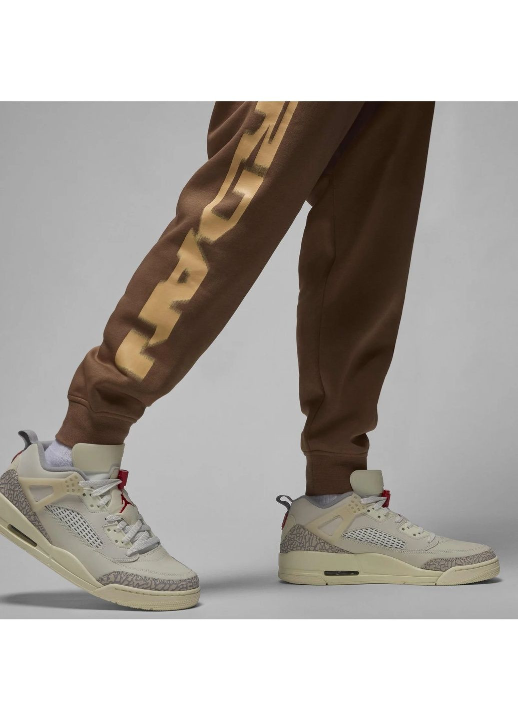 Коричневые демисезонные брюки Air Jordan