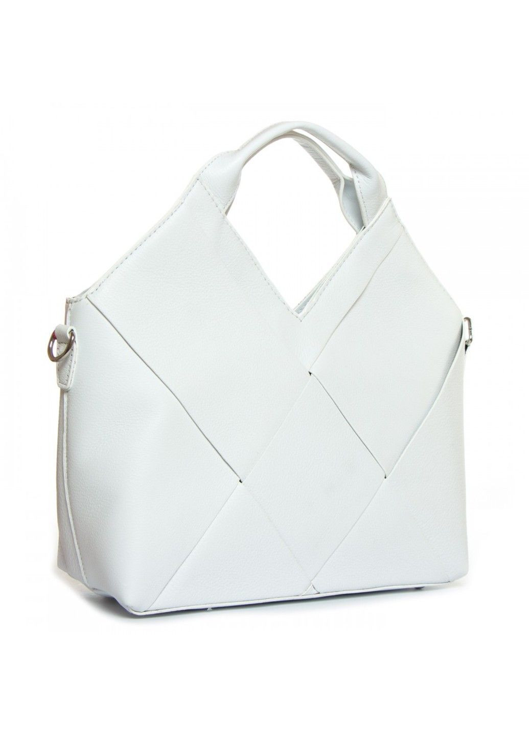 Женская кожаная сумка 2038-9 white Alex Rai (282557299)