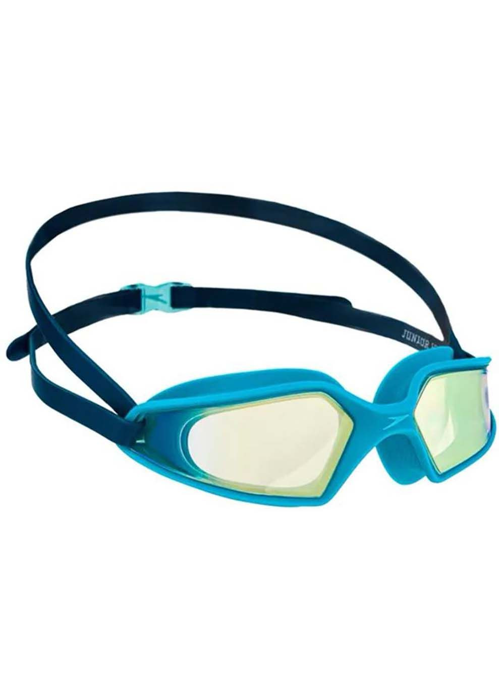 Очки для плавания HYDROPULSE MIRROR GOG JU бирюзовый Дет Speedo (302246712)