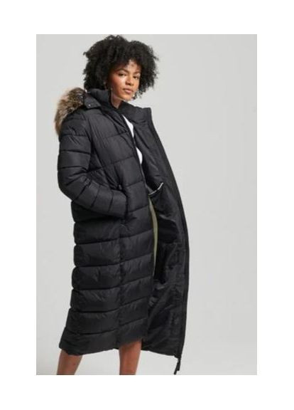 Чорний Пуховик Superdry