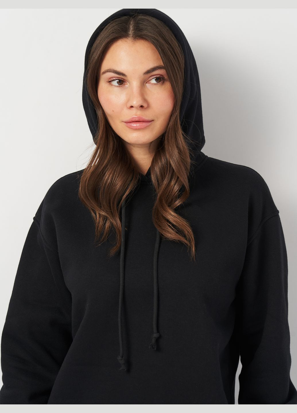 Худи женское утепленное с начёсом Роза (312021805)