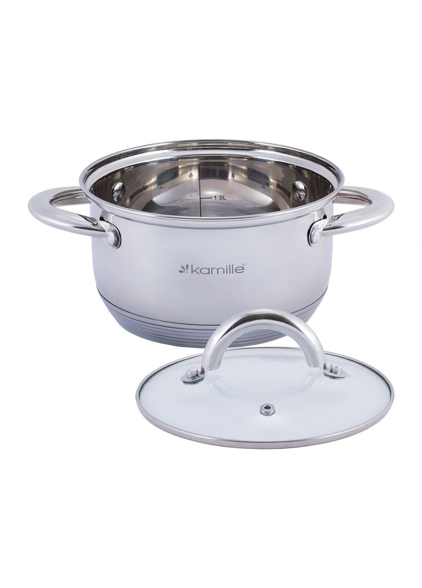 Каструля KM-5771 1.7 л 16 см Kamille (348133481)