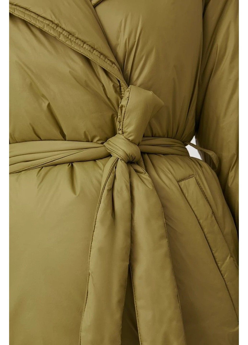 Оливкова (хакі) демісезонна пальто fab11068-534 Finn Flare