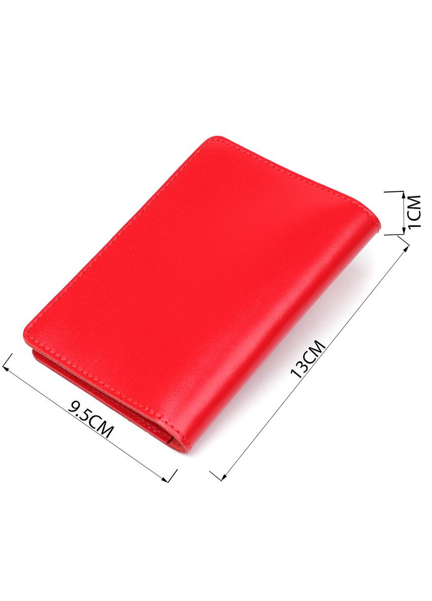 Большая обложка на водительские документы 13984 Красная Shvigel (329147493)