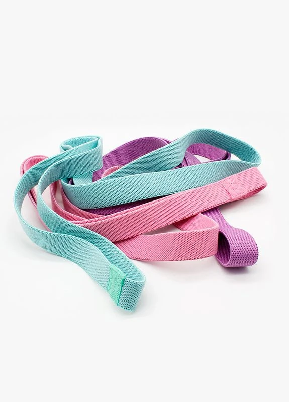Набор резинок для фитнеса RB-3607 3шт Green+Pink+Violet 4 шт. AOLIKES (352011686)