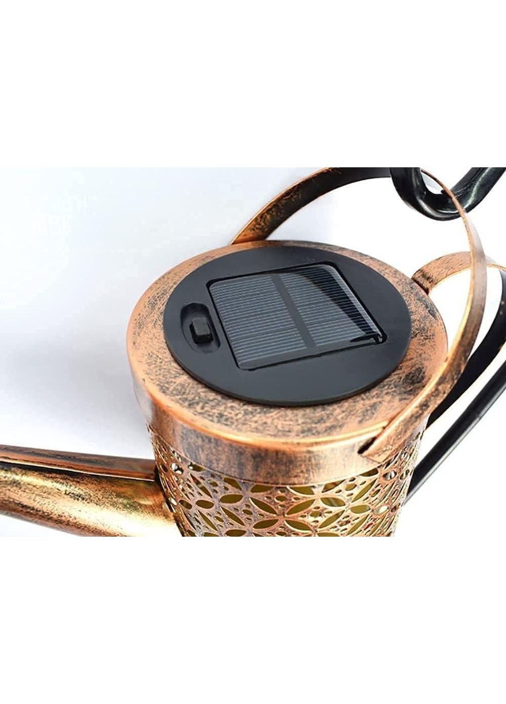 Садовый декоративный фонарь ShowTime чайник на солнечной батарее. No Brand (366304097)