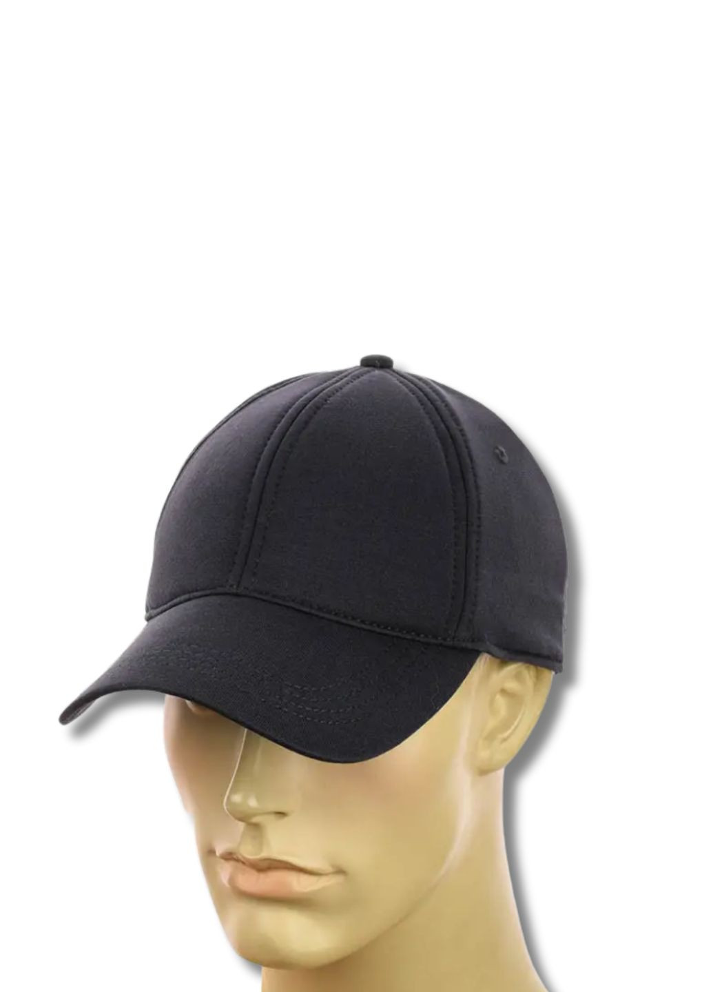 Мужская кепка на резинке из двухнитки без логотипа No Brand Закрита кепка (336889508)