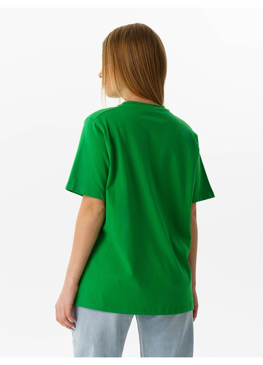 Зеленая летняя футболка 21 - 08137 Bono Modo