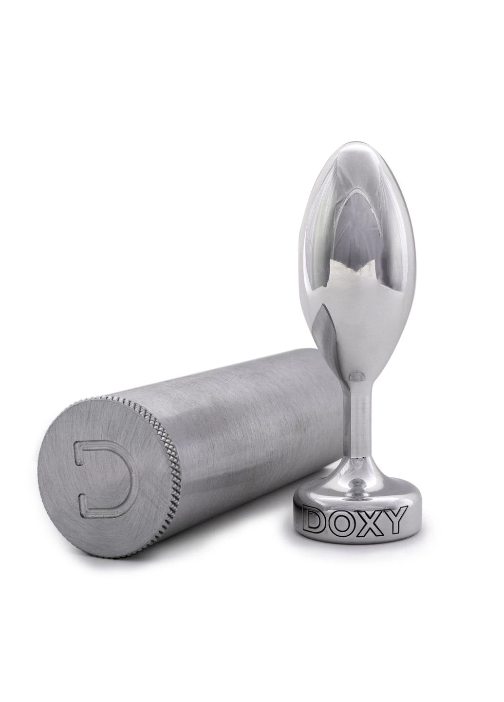 Металлическая анальная пробка Butt Plug SMOOTH, гладкая, диаметр 3,3 см Doxy (395734245)