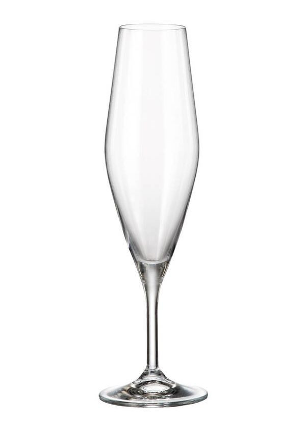 Келихи для шампанського 220 мл Gavia 6 шт Bohemia (282654164)