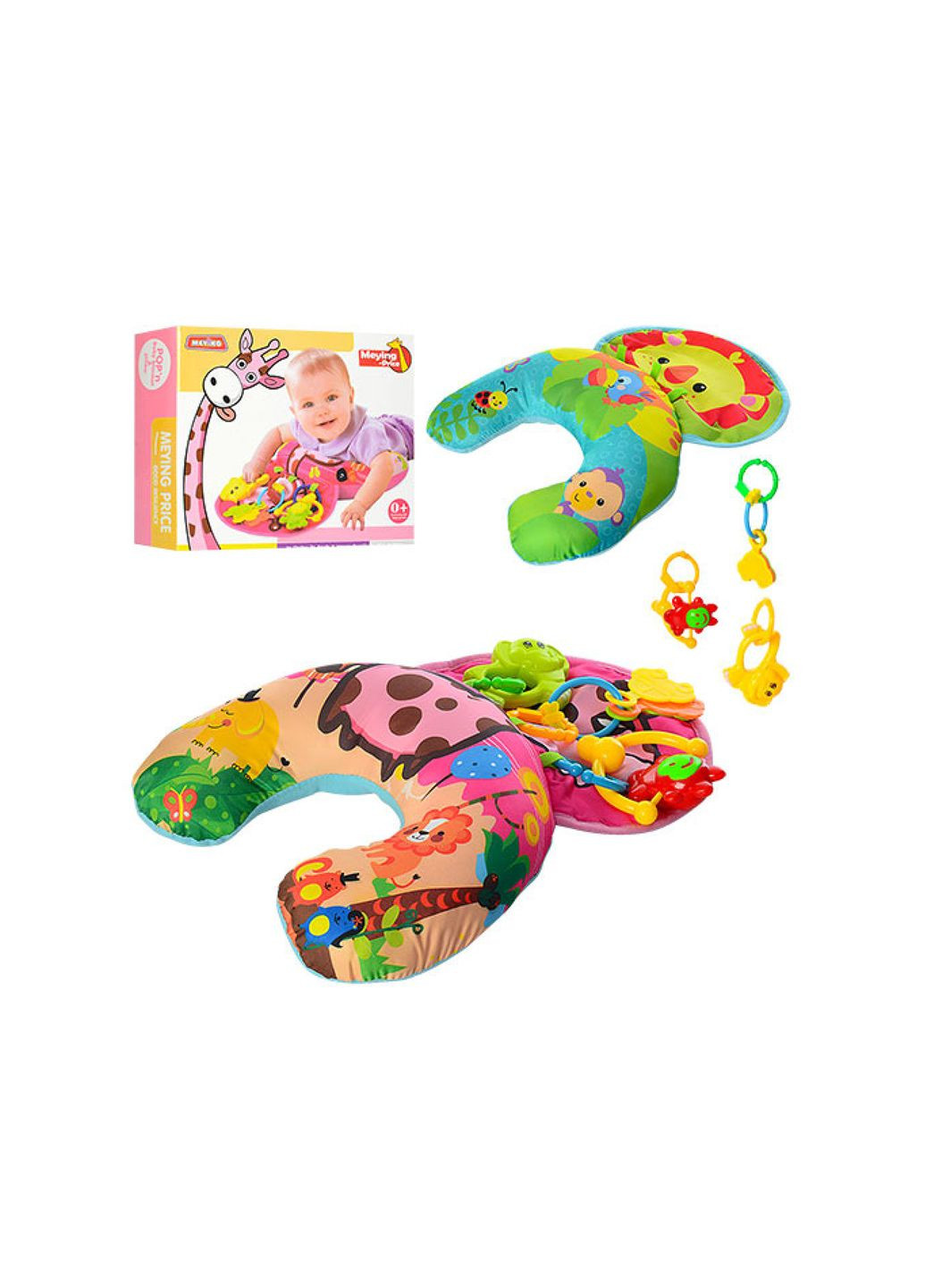 Килимок для немовляти колір різнокольоровий ЦБ-00248232 No Brand (286328108)