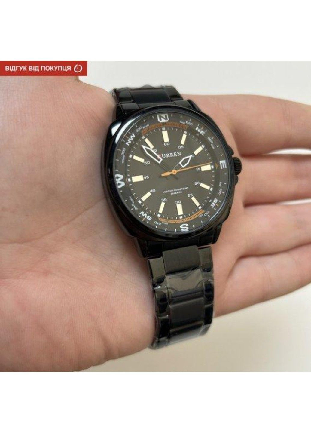 Годинник чоловічий наручний Sailor (Чорний) Curren (314483556)