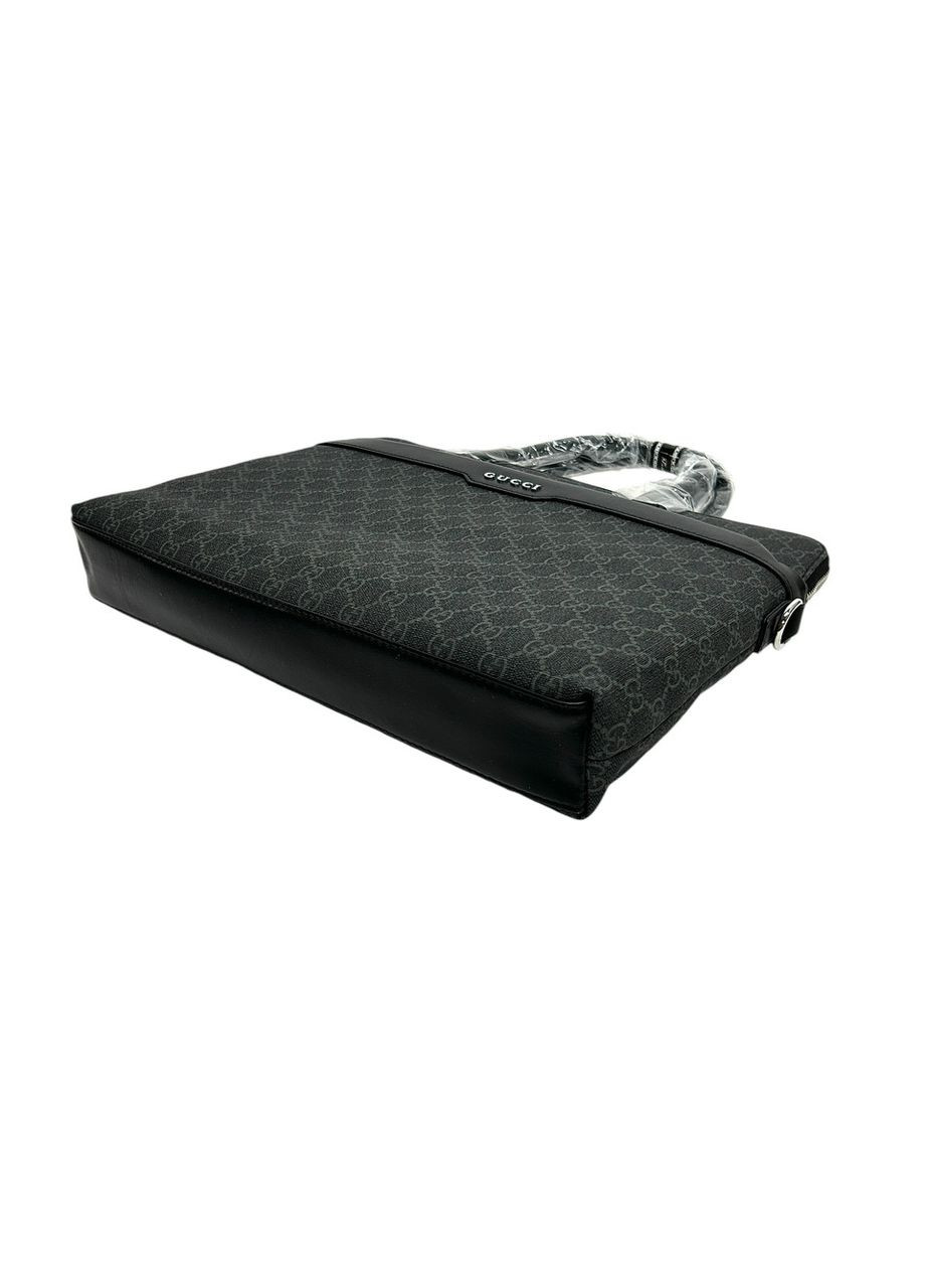 Чоловіча сумка з еко-шкіри 2622A165-3 чорна 39х30х5 No Brand (372744662)