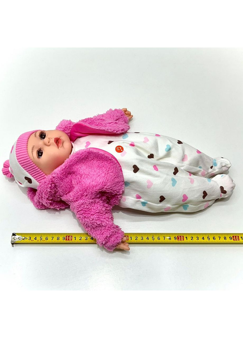 Лялька-пупс м'яконабивна зі звуковими ефектами 3 казки укр мова 39см Вид 3 (M 5921 І UA) No Brand (362205933)