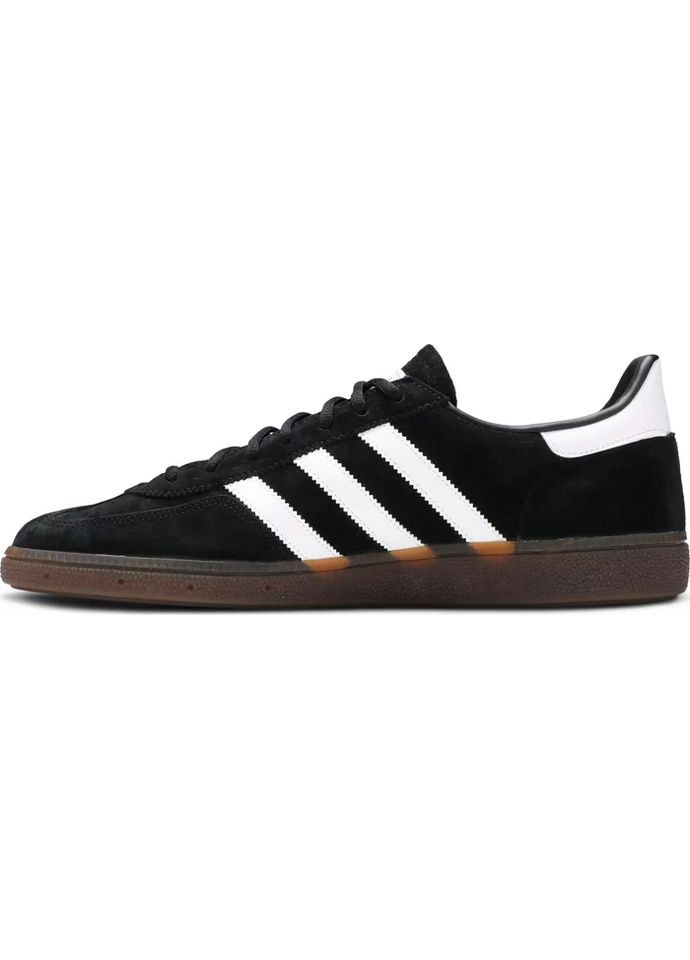 Черные кроссовки handball spezial black gum - db3021 44 - 28 см No Brand