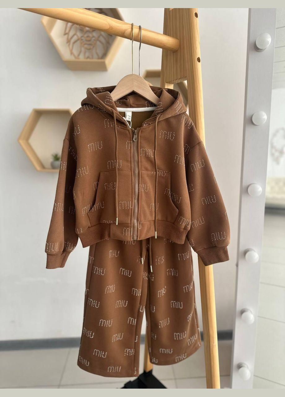 Костюм детский кюлоты со стразами на девочку Kids (351501879)