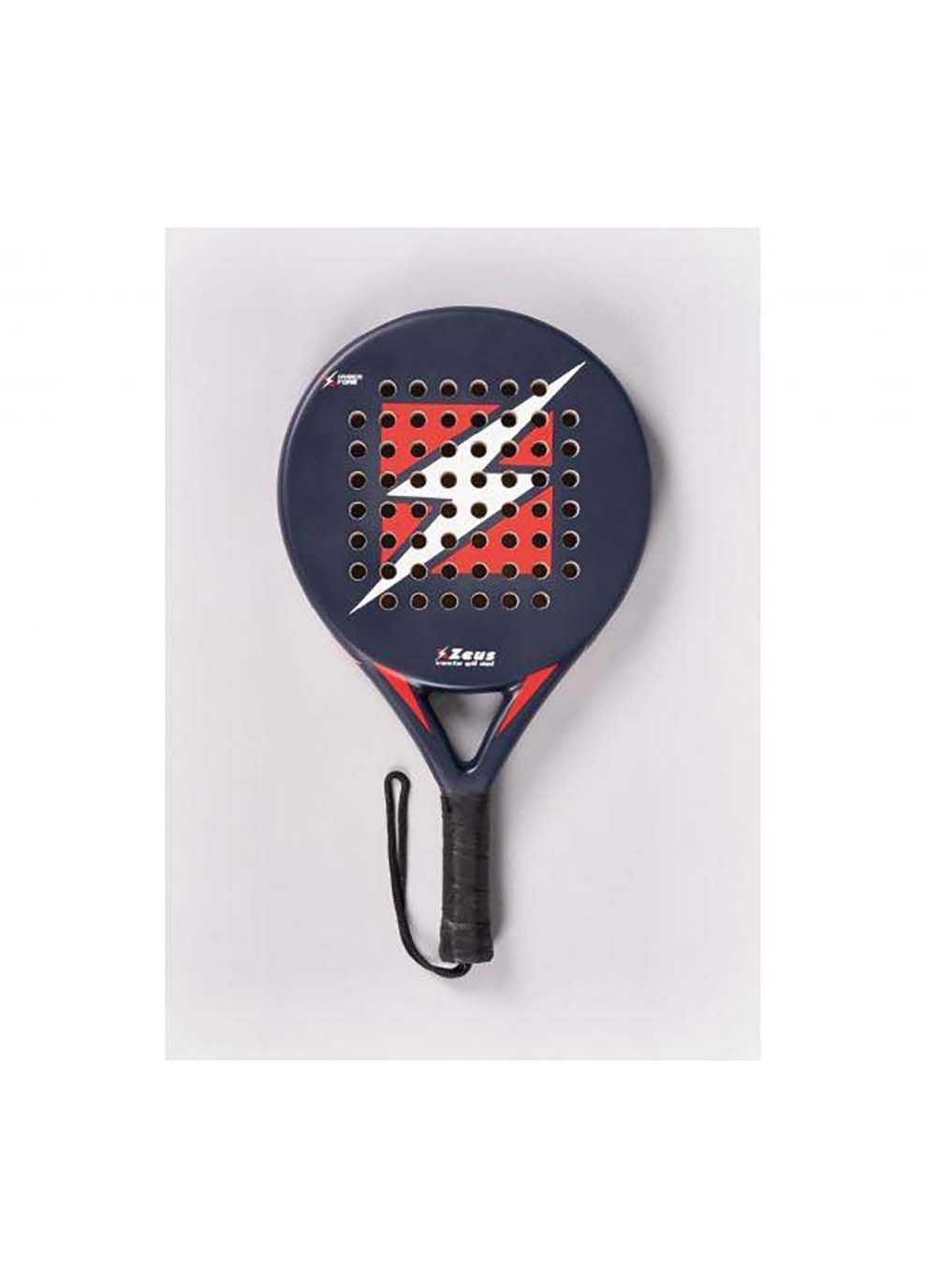 Ракетка для падел тенниса Racchetta logo bl/re withour cover Zeus (367584900)