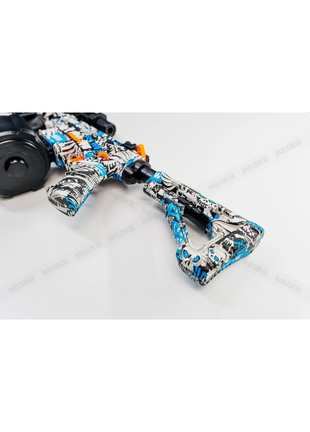 Игрушечный гель-бластер M4A1 компактный бело-синий Mizi WH02-1 (390192595)