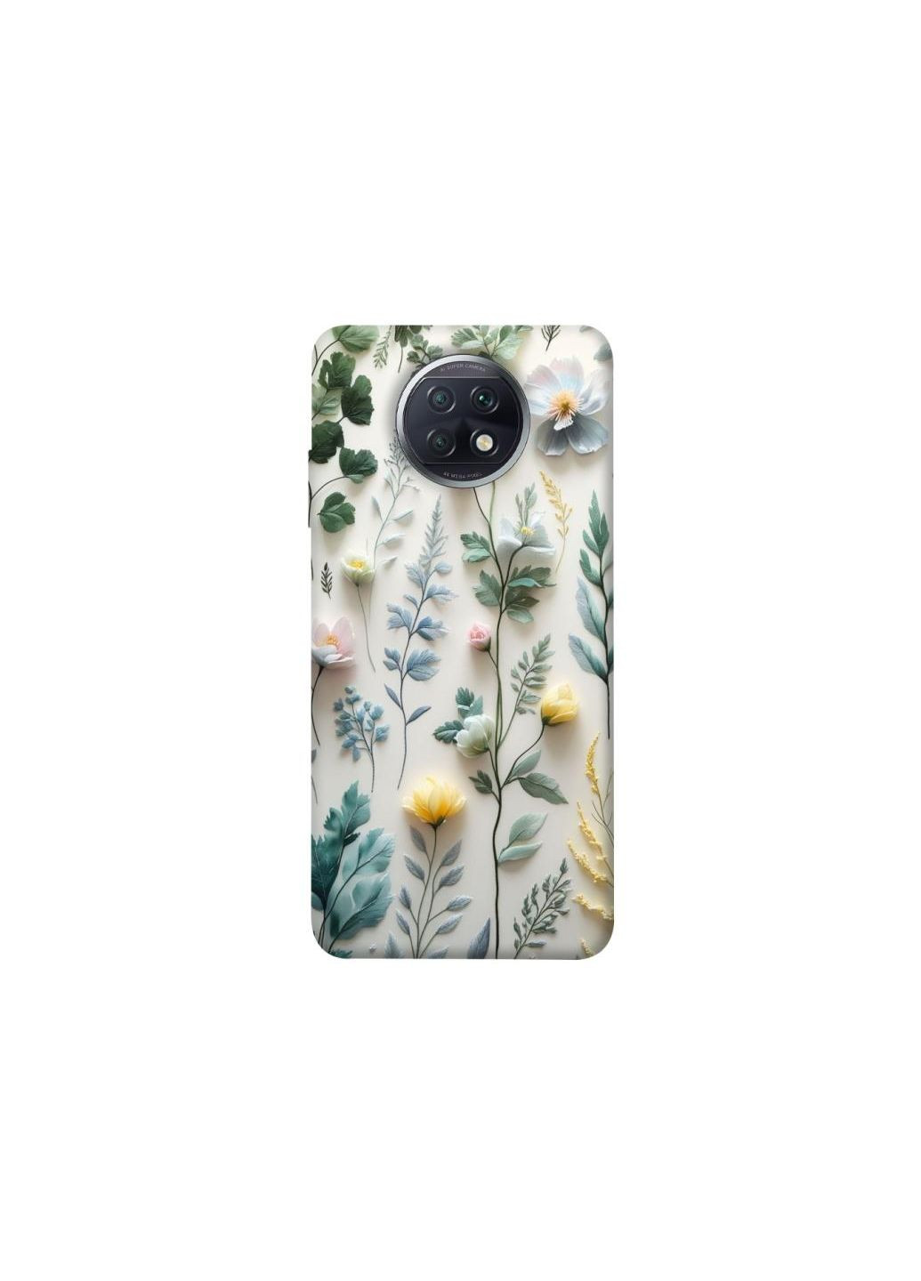 Чехол на Xiaomi Redmi Note 9 5G / Note 9T Floral design ver.4 Frontalka (361329283)