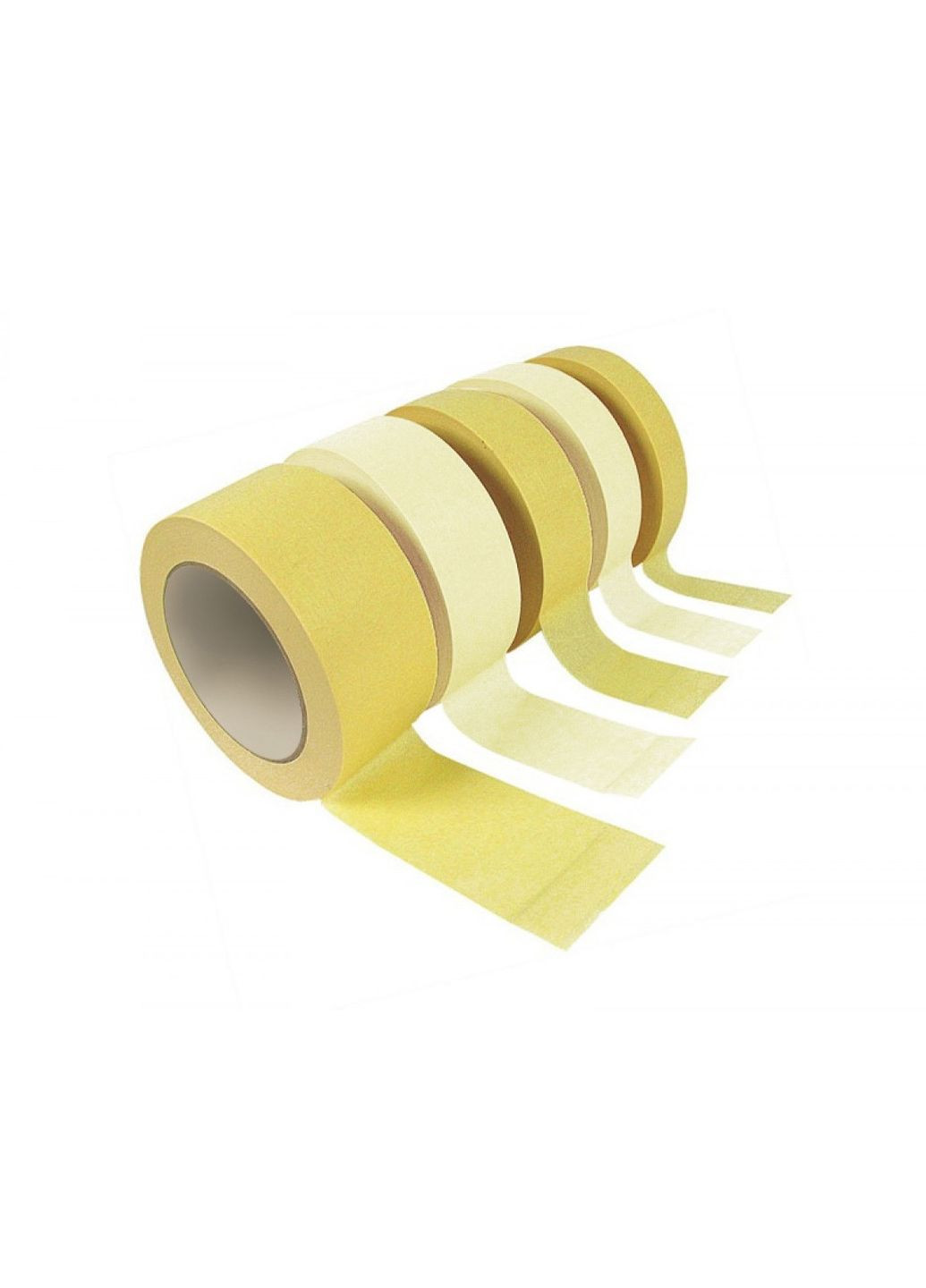Малярная клеящая лента стандарт 25 мм x 40 м, 120 мкм, упаковка (50 шт) No Brand (316091544)