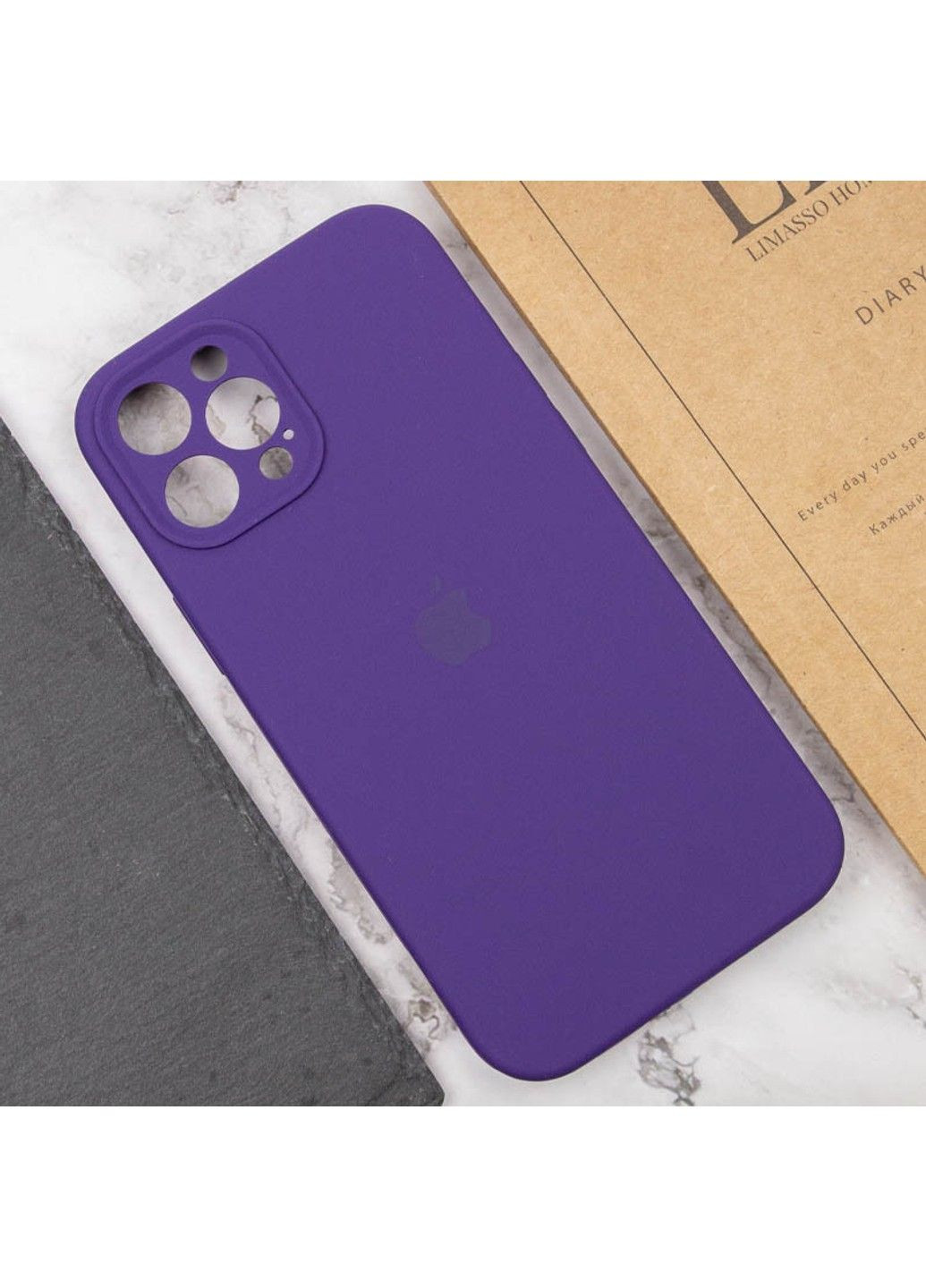 Чехол Silicone Case Full Camera Protective (AA) для Apple iPhone 14 Pro Max (6.7") Epik (292004620)