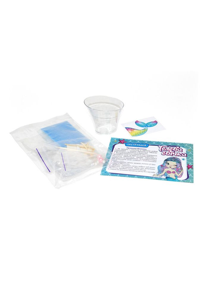 Гелевая свеча в стаканчике "Сокровища моря" Утро 10100524 своими руками Ranok Creative (300389857)