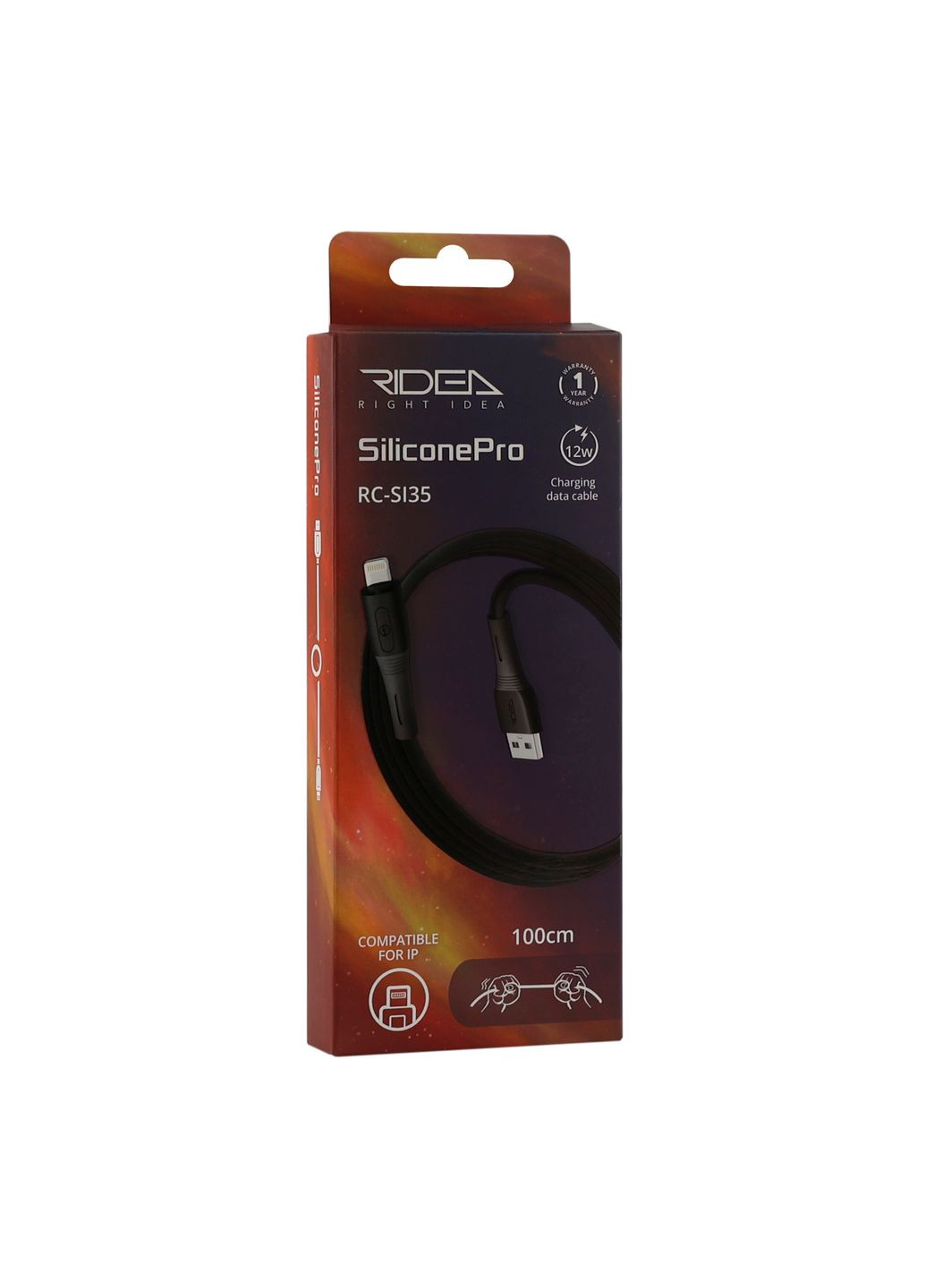 Кабель USB RC-SI35 SiliconePro 12W Lightning Ridea (337994139)