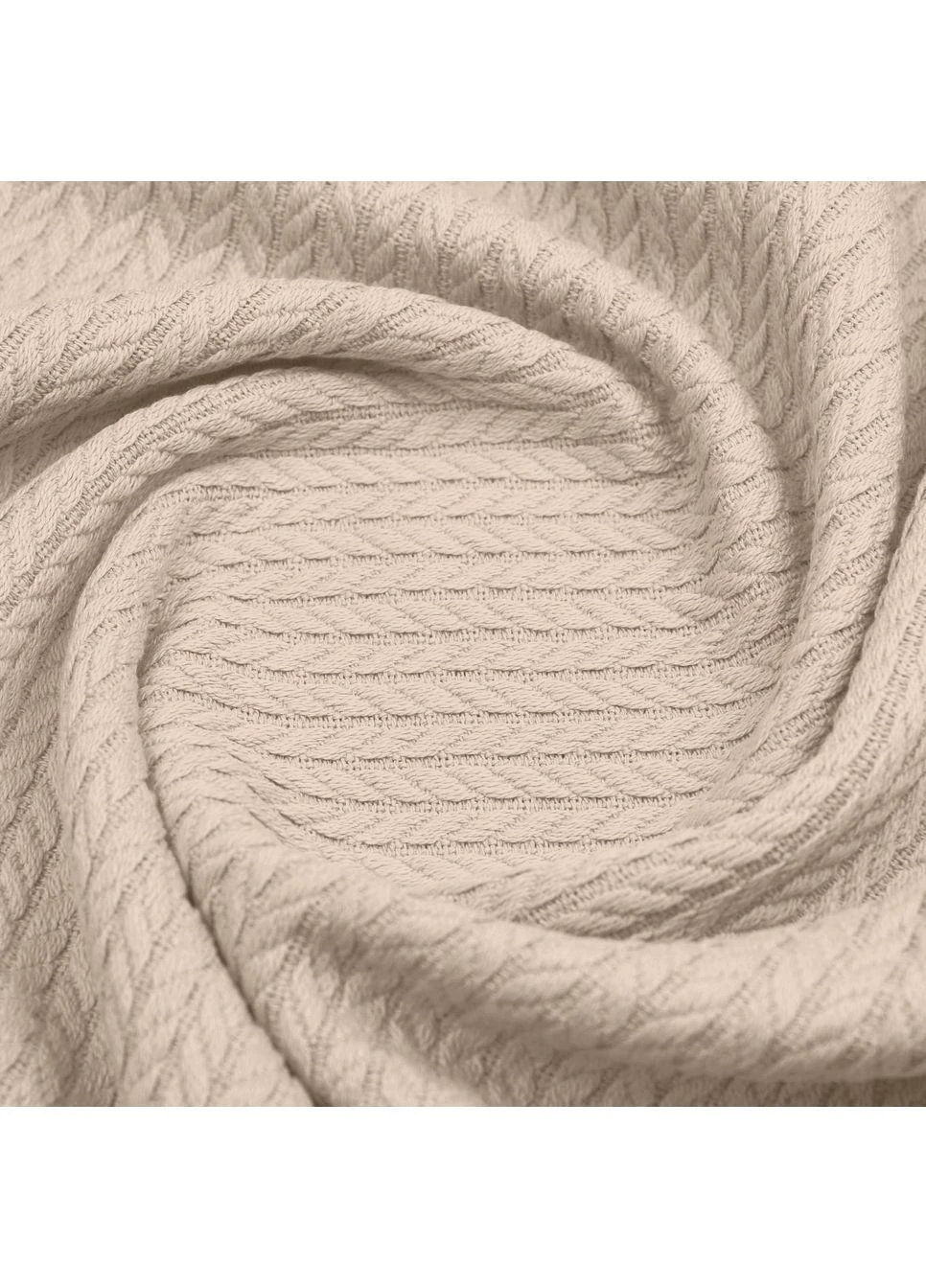 Плед-покривало косичка 240х260 см Magnolia Knitted Braid Магнолія Cosas (387587231)