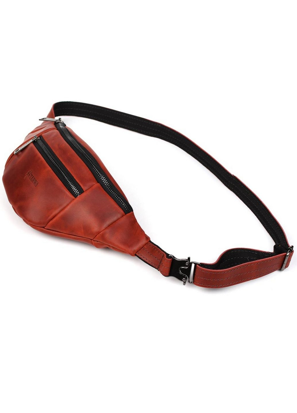 Женская кожаная сумка-бананка 31х14х6 см TARWA (315872547)