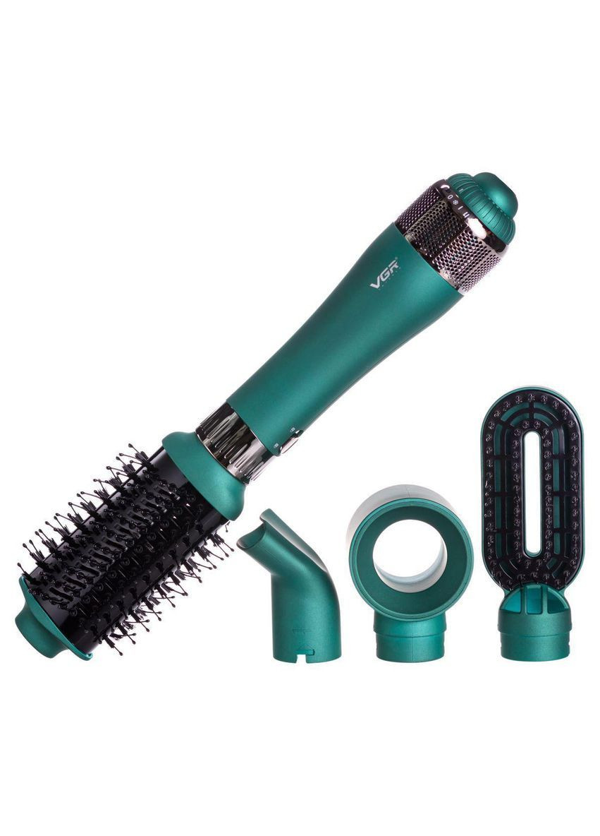 Фен-щетка 4в1 с насадками, 1000 Вт профессиональный VGR V-493 No Brand (369478424)