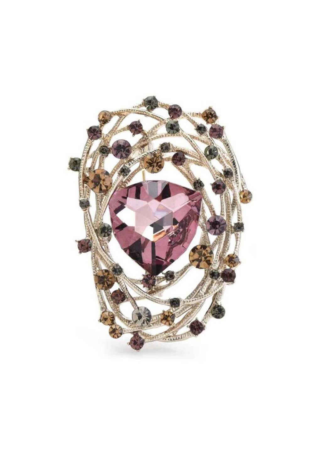 Брошь Авангард BRBF114096 4,3 х 6,4 см BROCHE (298534396)