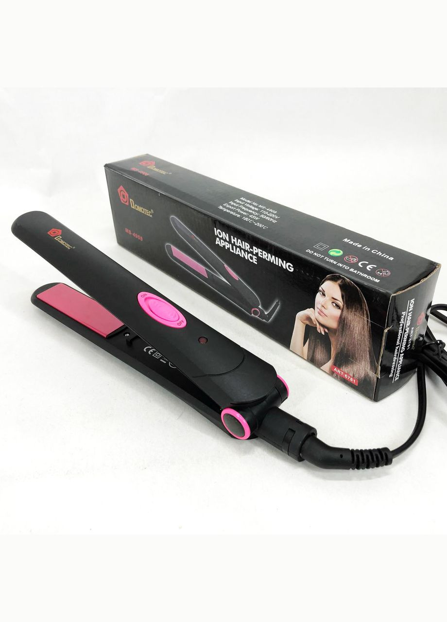 Гофре плойка утюжок для волос MS-4908, Расческа утюг для волос, Выпрямитель для JZ-878 завивки волос Domotec (351486335)