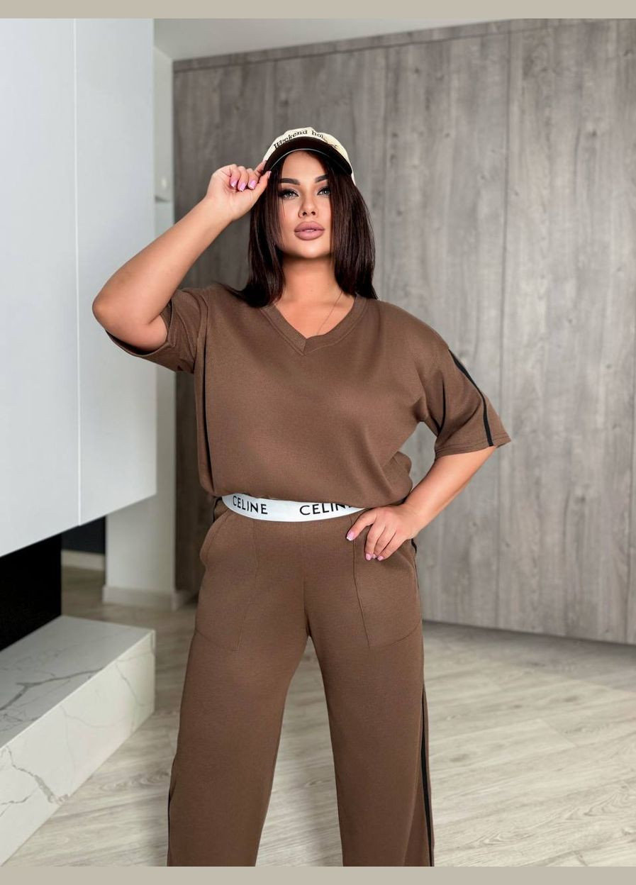 Літній прогулянковий костюм великих розмірів Style Point (334292772)