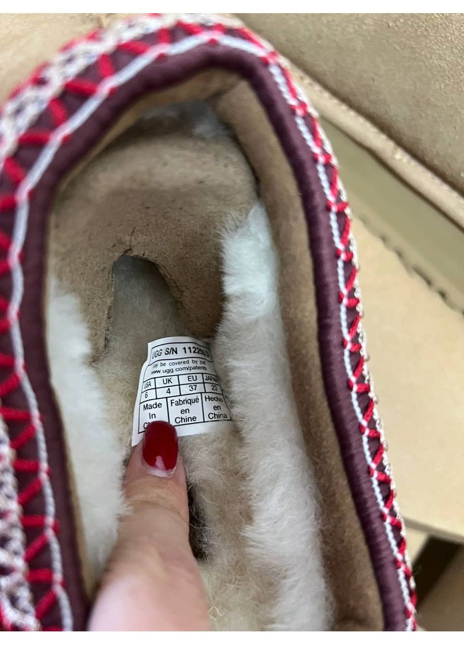 Угги без пятки tasman chestnut UGG (360898003)