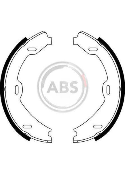 Колодки гальмівні барабанні A.B.S. (386284855)