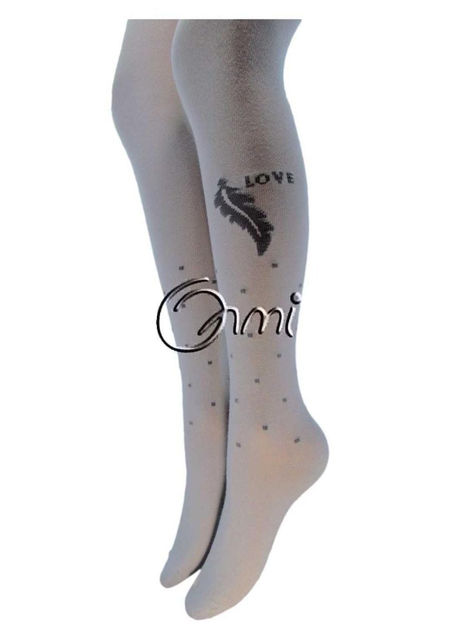 Колготки дитячі 1011д. р18. мал 165 срібло Перо Олмі (337310084)