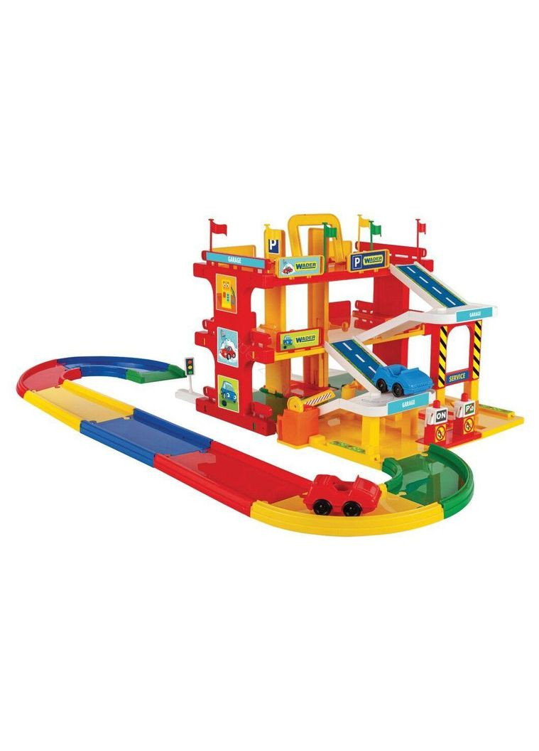 Ігровий набір Гараж Сервіс з дорогою Wader (50470) MIC (362422330)