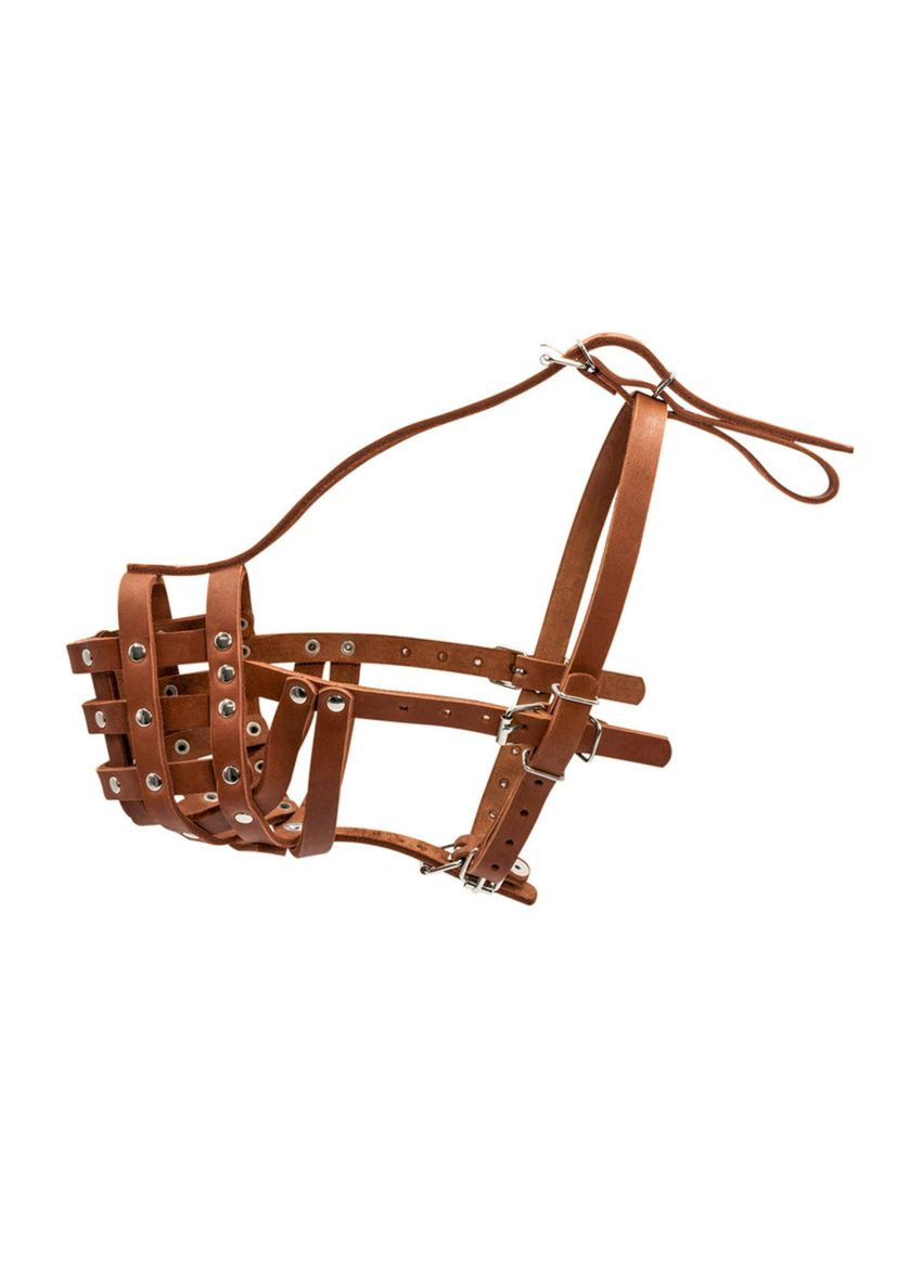 Намордник твердий "" (ротвейлер малий) коричневий Collar (322641757)