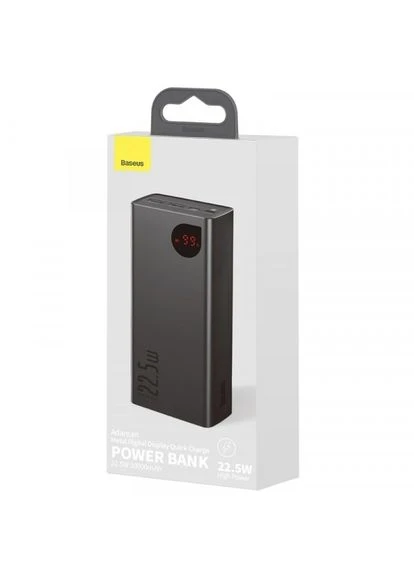 Powerbank Adaman Metal Digital Display 20000mAh/QC/PD/22.5W Black (PPAD000101) Baseus (301536265)