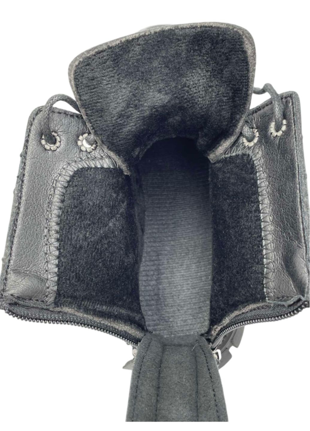 Черные повседневные осенние демисезонные ботинки Violeta