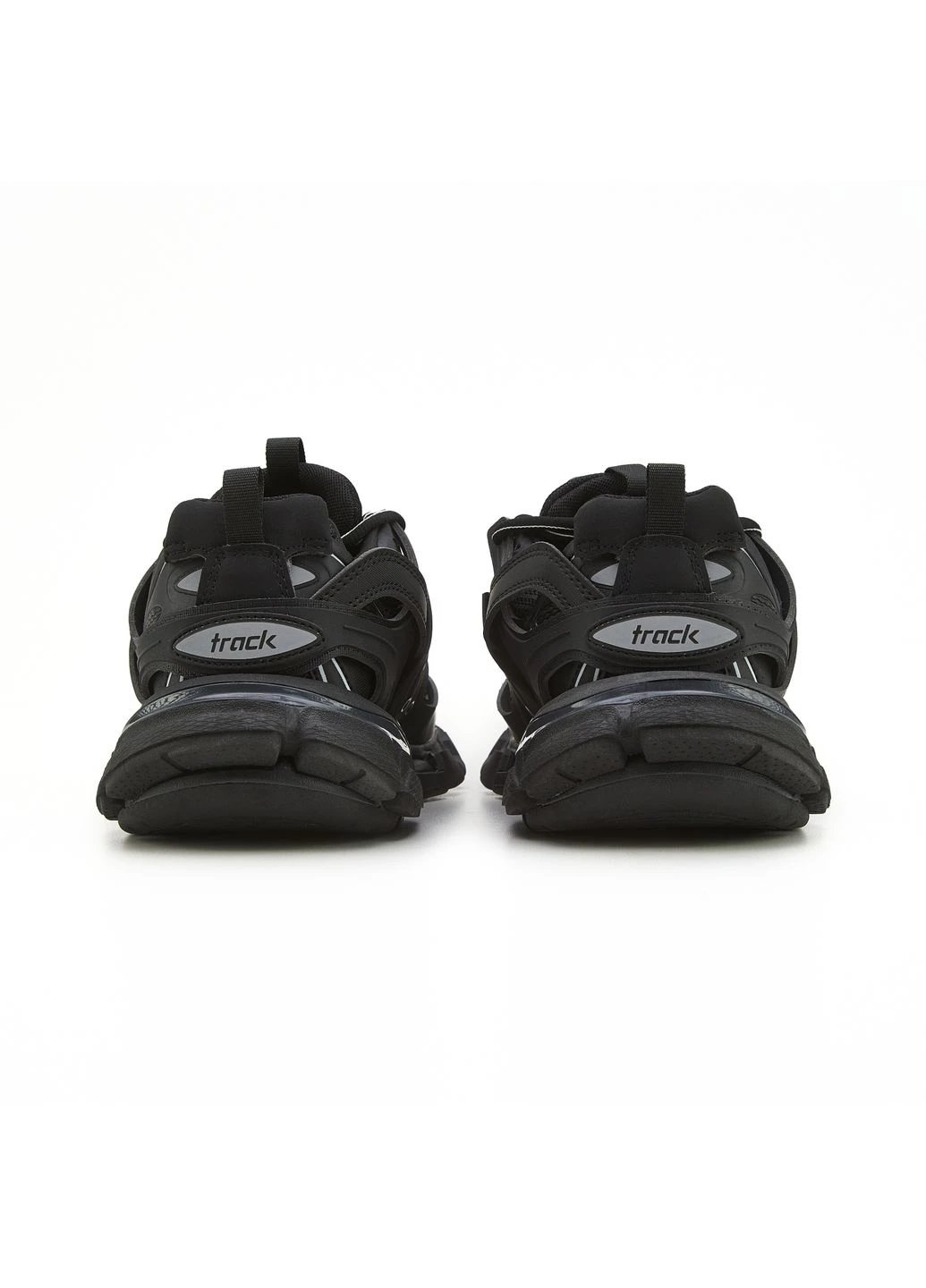 Чорні літні кросівки balenciaga track black баленсіага трек No Brand