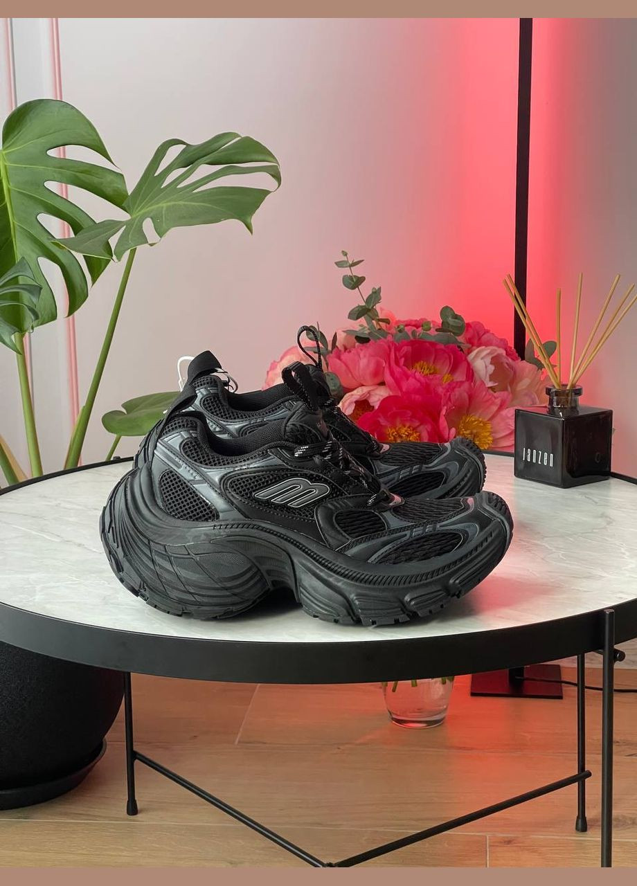 Чорні всесезонні кросівки Vakko Balenciaga 10XL Black