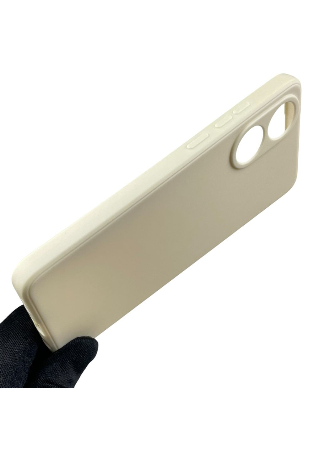 Чохол для A78 4G з квадратними гранями із захистом камери на оппо а78 4г бежевий Oppo (366019151)