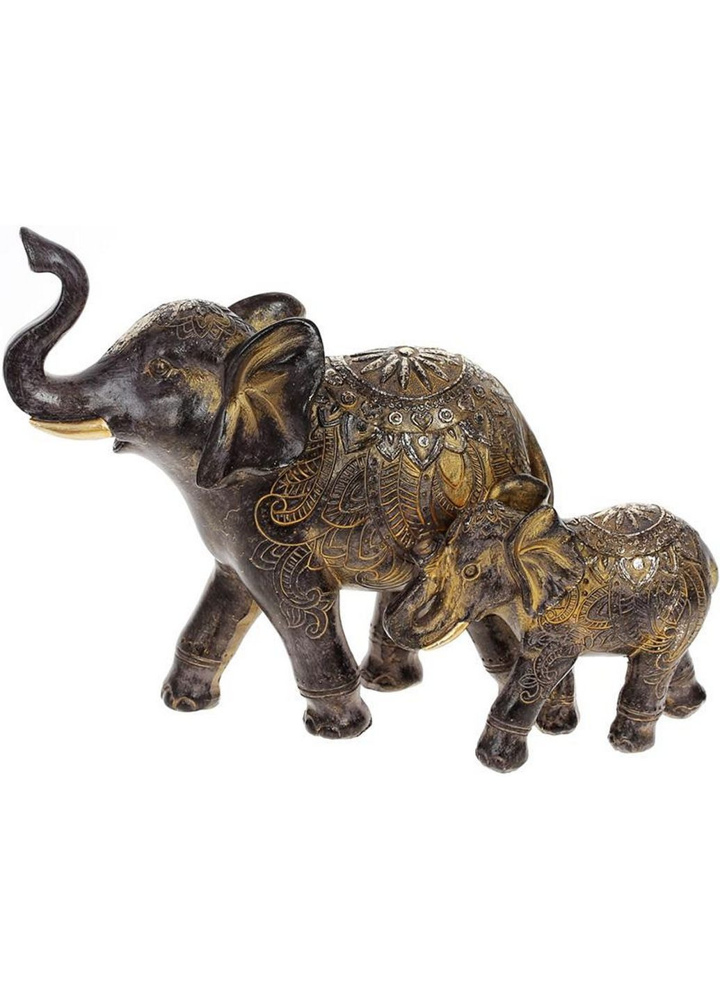 Декоративная статуэтка "Слоны", полистоун Bona (279325779)