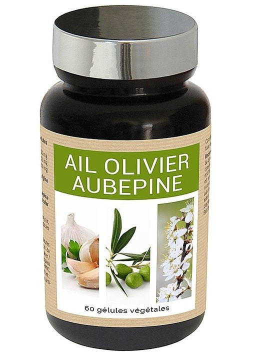 Комплекс "Чеснок, листья оливы, цветы боярышника" 60шт (1320903-3994986) NUTRIEXPERT (368666002)