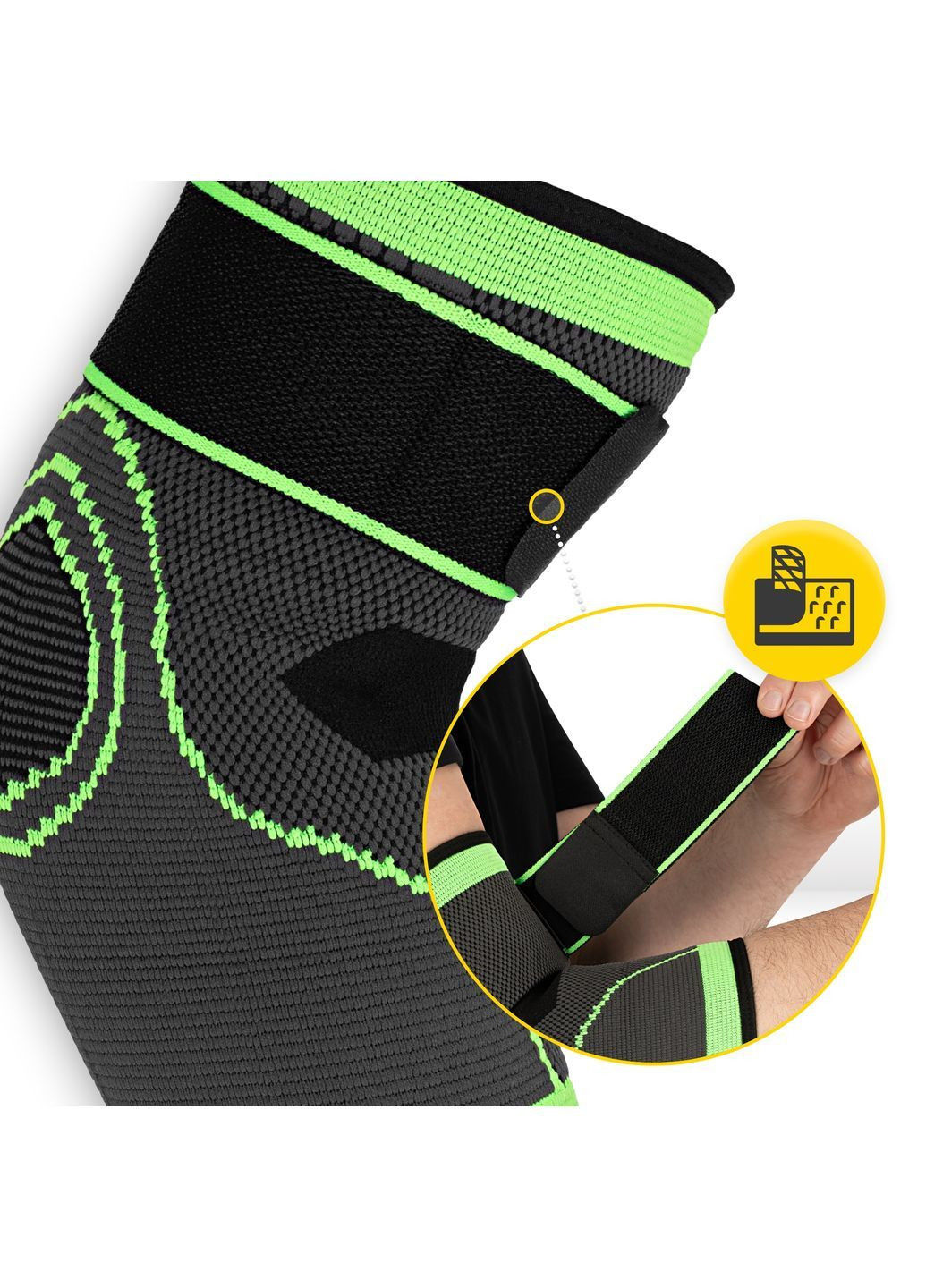 Фиксатор (бандаж) для локтевого сустава Flex 1 шт Size S (P-5905973407359) 4FIZJO (372925194)