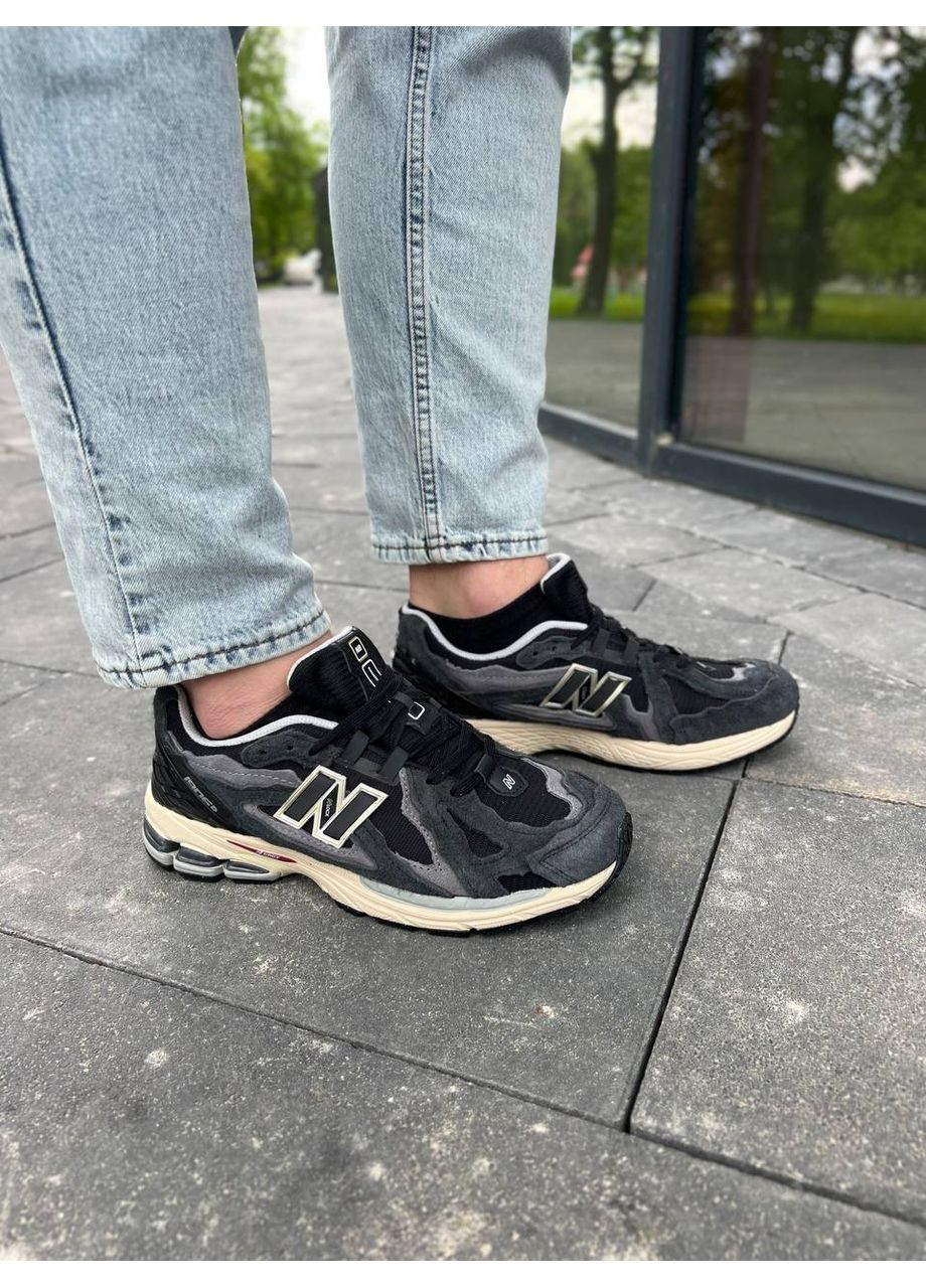 Черные демисезонные кроссовки мужские new balance 1906d protection pack black нью беланс 1906d No Brand