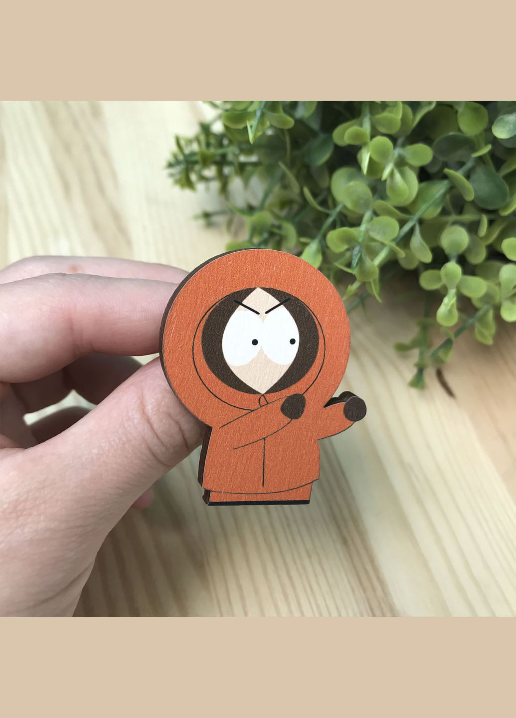 Значок з дерева "Кенні Маккормік" Cozy-Up (291162354)